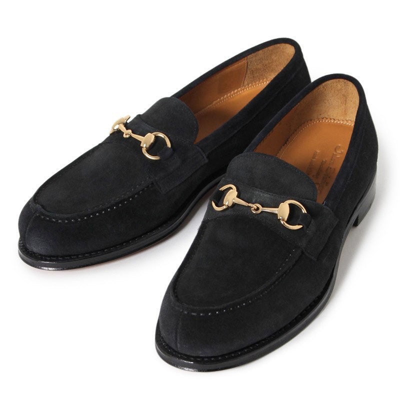 98976 / REPELLO SUEDE BLACK (LEATHER SOLE)