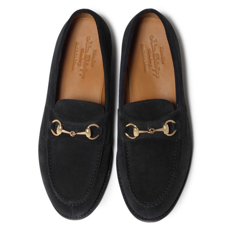 98976 / REPELLO SUEDE BLACK (LEATHER SOLE)