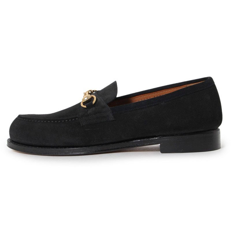 98976 / REPELLO SUEDE BLACK (LEATHER SOLE)