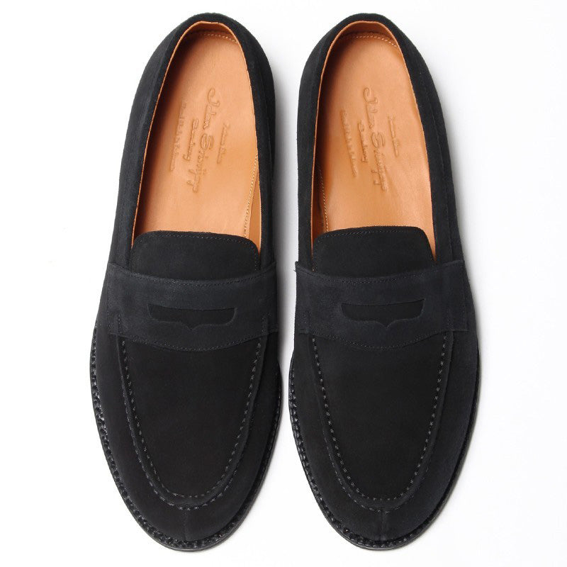 98998 Garuda / BLACK REPELLO SUEDE (LEATHER SOLE)
