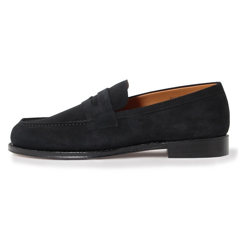 98998 Garuda / BLACK REPELLO SUEDE (LEATHER SOLE)