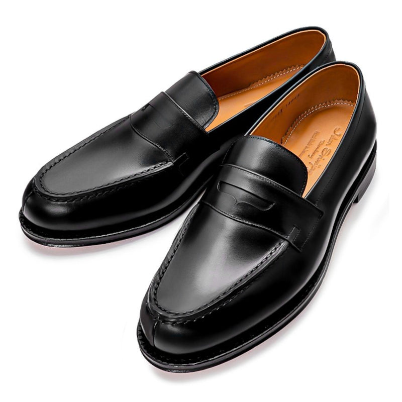 98998 Garuda / BLACK CALF (LEATHER SOLE)