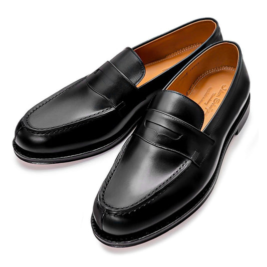 98998 Garuda / BLACK CALF (LEATHER SOLE)