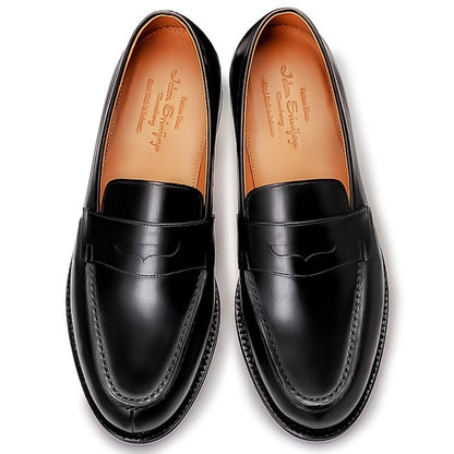 98998 Garuda / BLACK CALF (LEATHER SOLE)