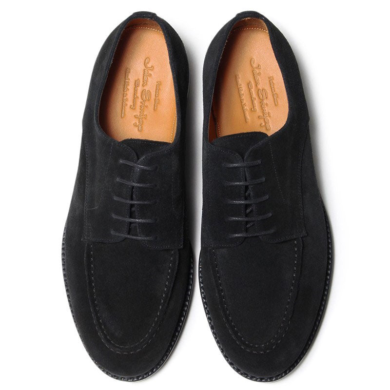 99030 Raffle /  REPELLO SUEDE BLACK (DAINITE SOLE)