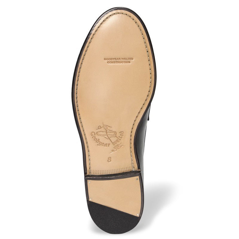 【NEW】99050 / BLACK CALF (LEATHER SOLE)