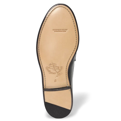【NEW】99050 / BLACK CALF (LEATHER SOLE)