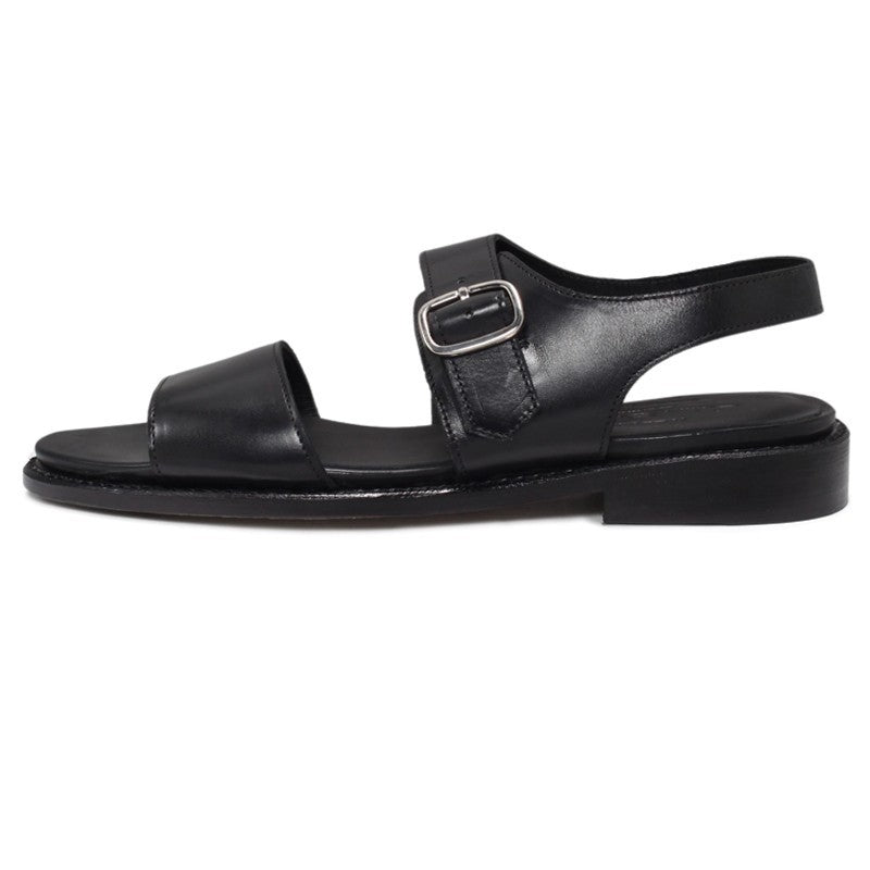 サンダル | 99061 / BLACK (LEATHER SOLE) - Jalan Sriwijaya