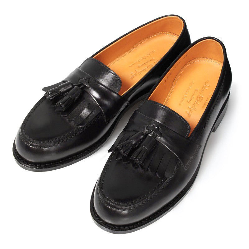 【NEW】99080 / BLACK CALF (LEATHER SOLE)