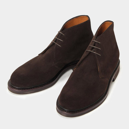 99102 / DARK BROWN SUEDE (VIBRAM GUMLITE SOLE)