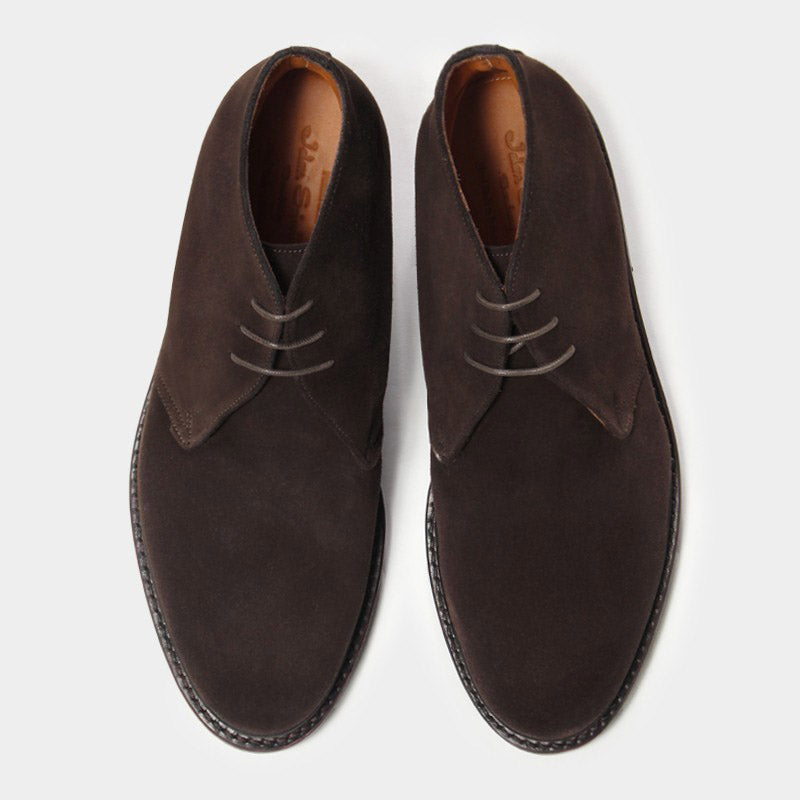 99102 / DARK BROWN SUEDE (VIBRAM GUMLITE SOLE)