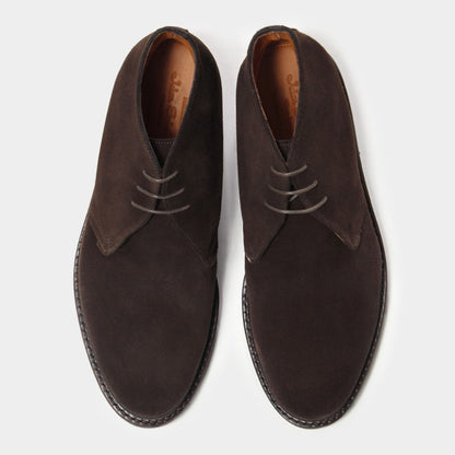 99102 / DARK BROWN SUEDE (VIBRAM GUMLITE SOLE)