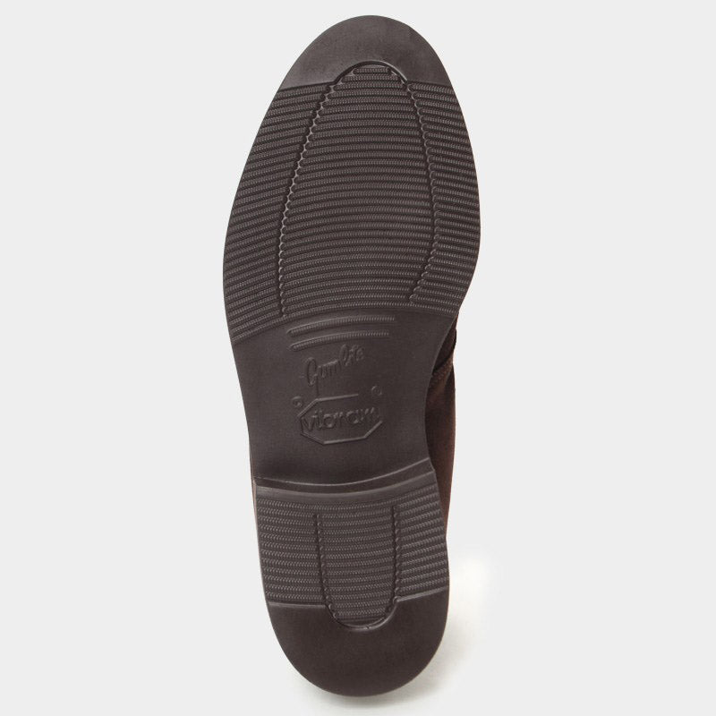 99102 / DARK BROWN SUEDE (VIBRAM GUMLITE SOLE)