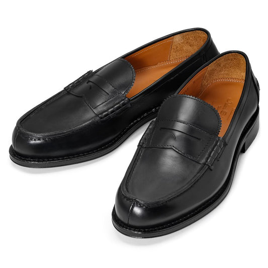 99106 / BLACK CALF (LEATHER SOLE)