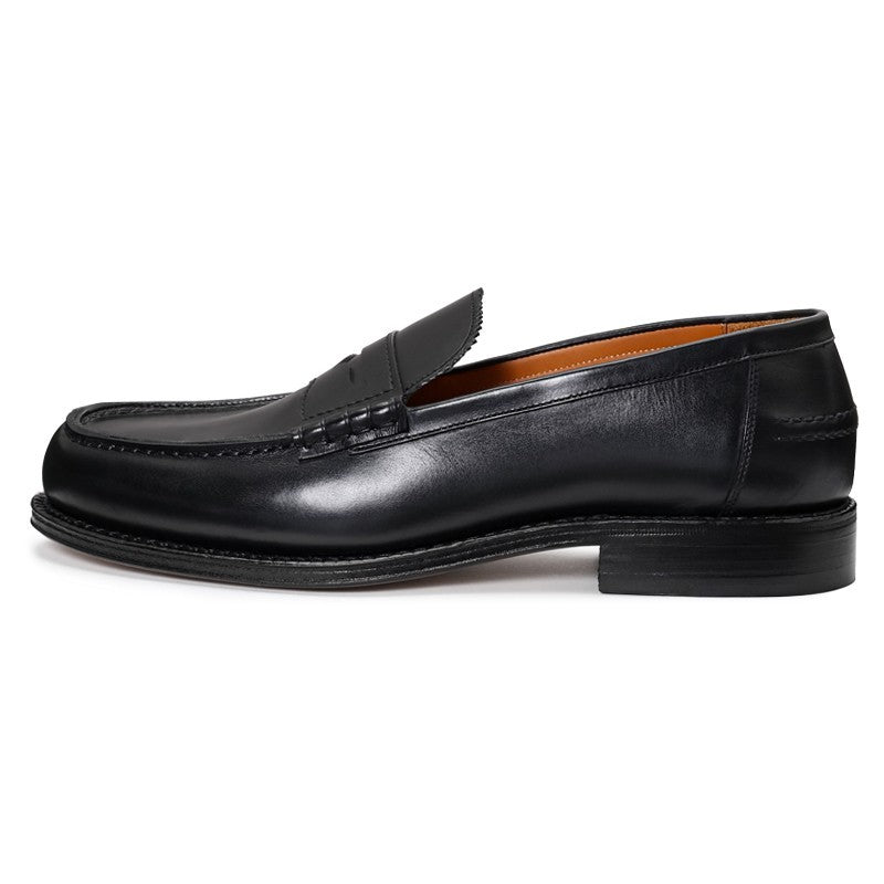 ローファー | 99106 / BLACK CALF (LEATHER SOLE) - Jalan Sriwijaya
