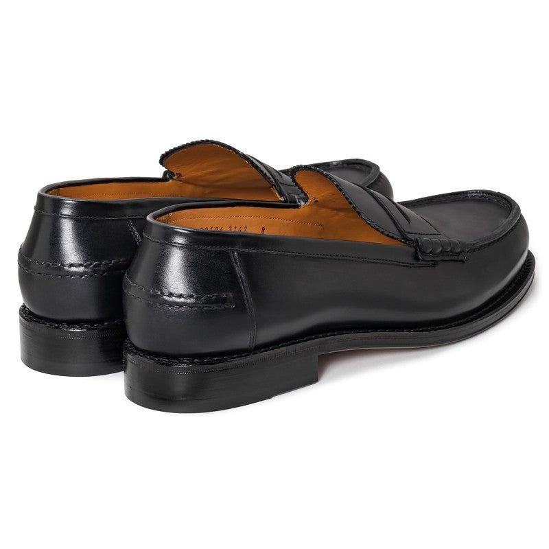 ローファー | 99106 / BLACK CALF (LEATHER SOLE) - Jalan Sriwijaya