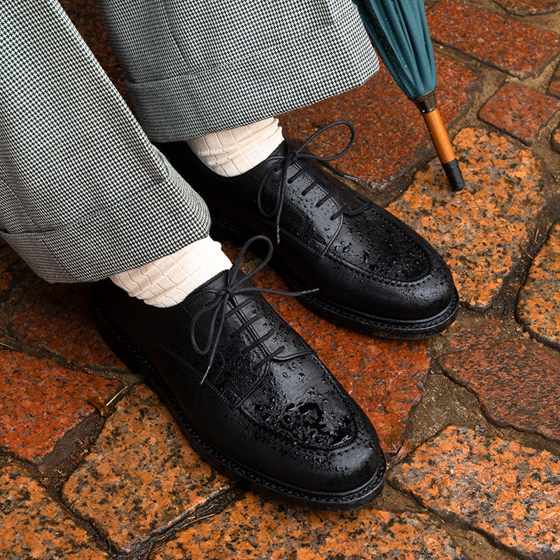 【NEW】99124 / BLACK CILP WASH LEATHER (DAINITE SOLE)