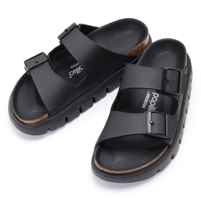 Arizona Chunky BF Black/Black (Narrow) / 1029077 - BIRKENSTOCK