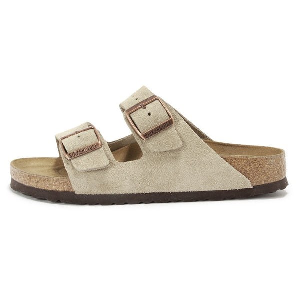 Arizona Suede Taupe / 051463 - BIRKENSTOCK