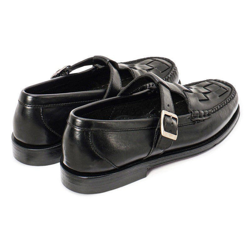 11003 /  BLACK (LEATHER SOLE)