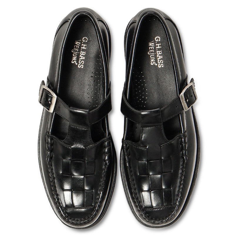 11003 /  BLACK (LEATHER SOLE)