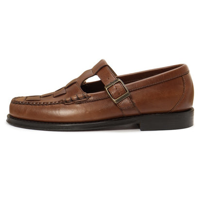 11003 /  MID BROWN (LEATHER SOLE)