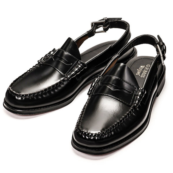 NEW】11004 / BLACK (LEATHER SOLE) - G.H.BASS