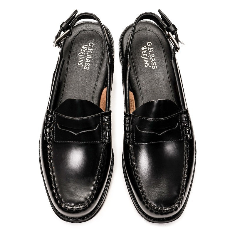 NEW】11004 / BLACK (LEATHER SOLE) - G.H.BASS