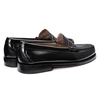 11010H LARSON / BLACK (LEATHER SOLE)
