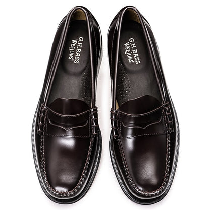 11010H LARSON / CHOCOLATE (LEATHER SOLE)