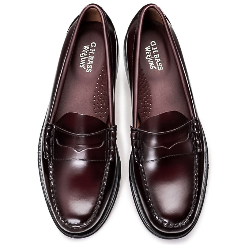 11010H LARSON / WINE (LEATHER SOLE)