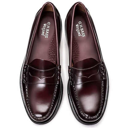 11010H LARSON / WINE (LEATHER SOLE)