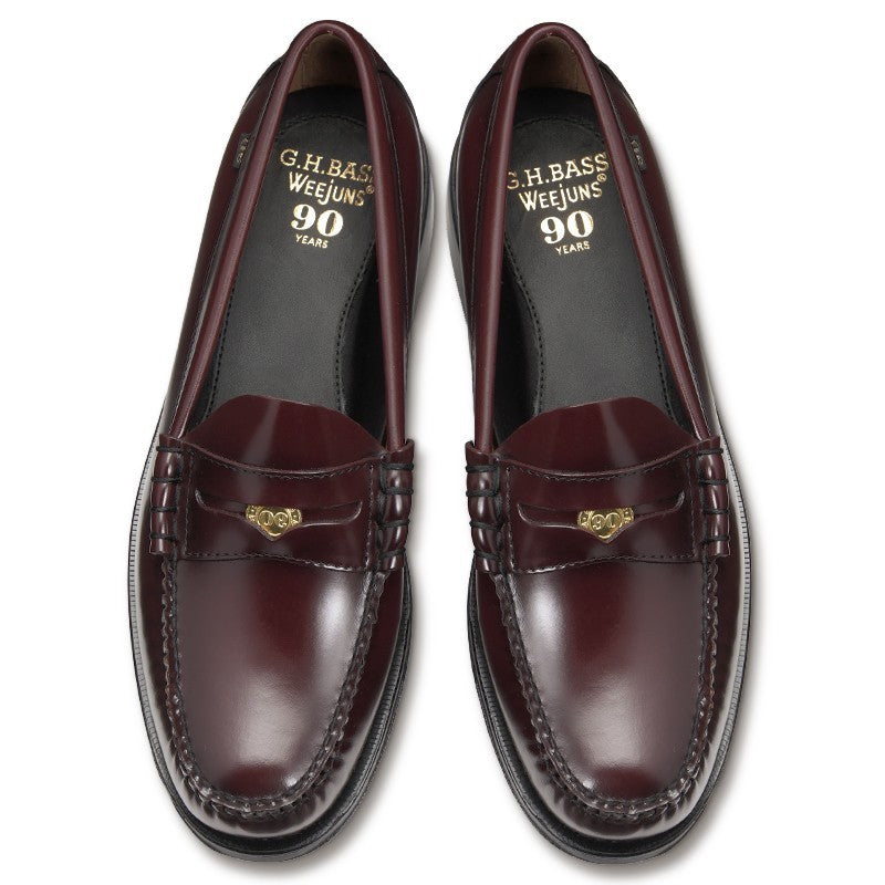 NEW】11010W / 0NN WINE LEATHER (LEATHER SOLE) - G.H.BASS