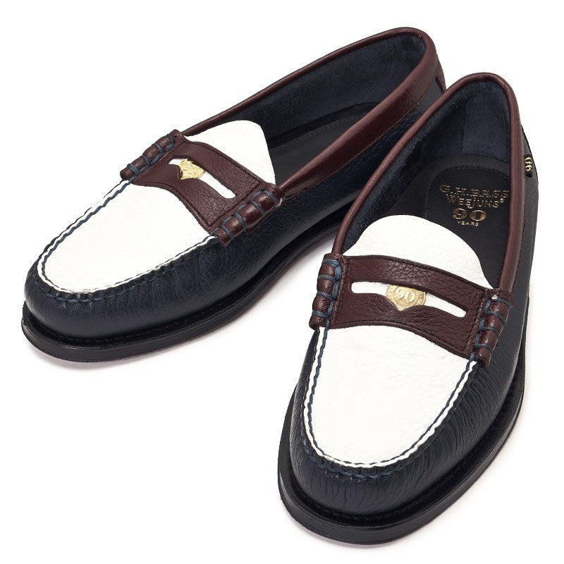 【New】11011W / WINE/NAVY/WHITE LEATHER (LEATHER SOLE)