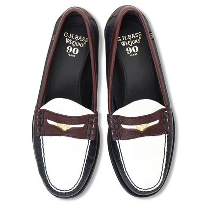 【New】11011W / WINE/NAVY/WHITE LEATHER (LEATHER SOLE)