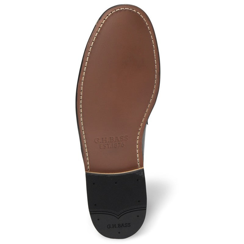 11024G LAYTON / SOFT GRAIN BLACK (LEATHER SOLE)