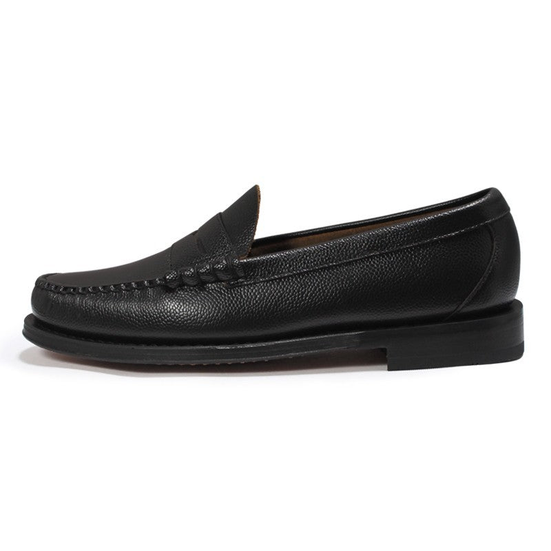 11081G LARSON / SOFT GRAIN BLACK (LEATHER SOLE)