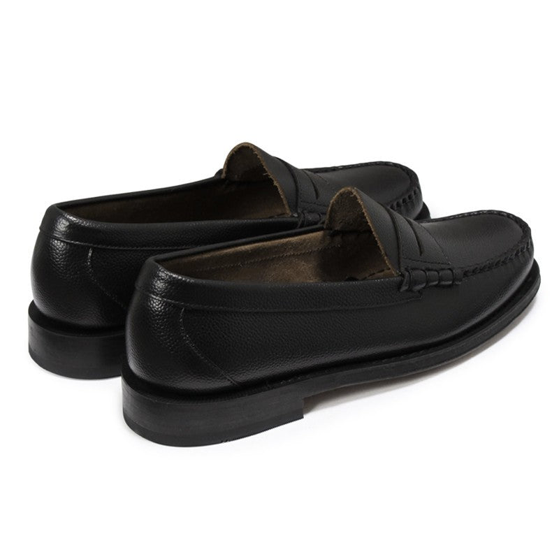11081G LARSON / SOFT GRAIN BLACK (LEATHER SOLE)