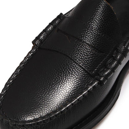 11081G LARSON / SOFT GRAIN BLACK (LEATHER SOLE)