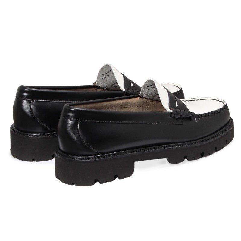 11510 LARSON / BLACK&WHITE (RUBBER SOLE)