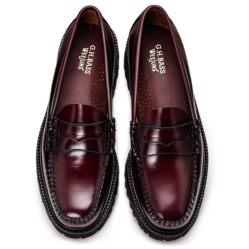 New Color】11510 / WINE (RUBBER SOLE) - G.H.BASS