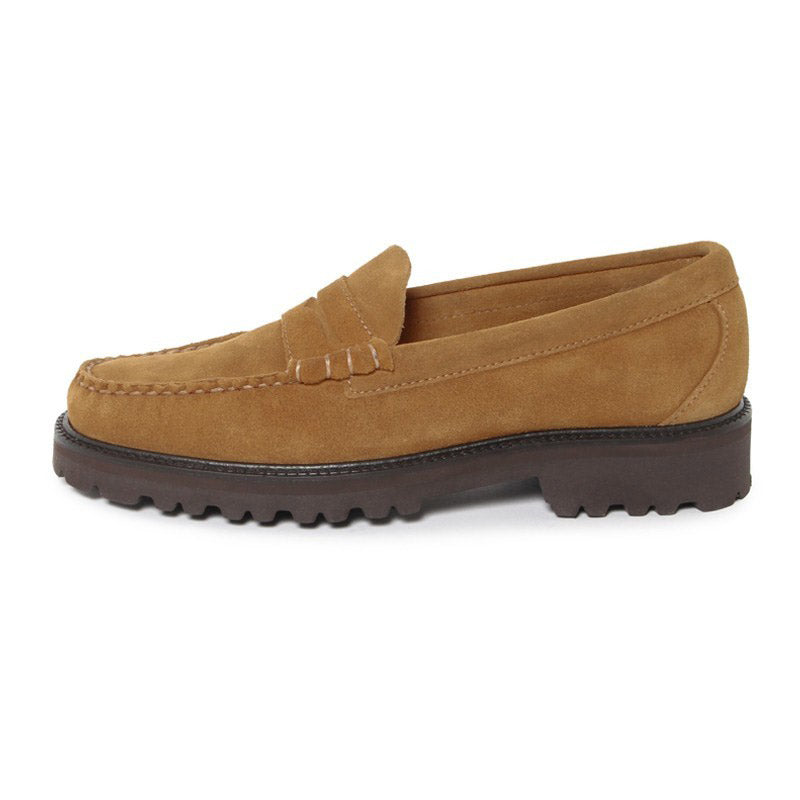 11512 LARSON / TAN SUEDE (RUBBER SOLE)