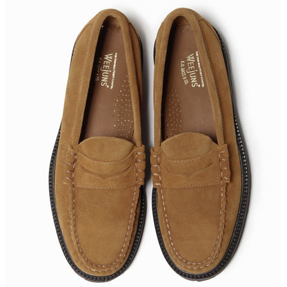 11512 LARSON / TAN SUEDE (RUBBER SOLE)