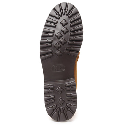 11512 LARSON / TAN SUEDE (RUBBER SOLE)