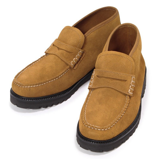11542 / TAN SUEDE (RUBBER SOLE)