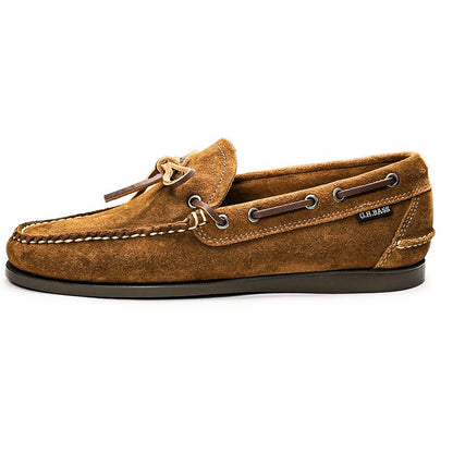 【NEW】12002 / MID BROWN SUEDE (RUBBER SOLE)
