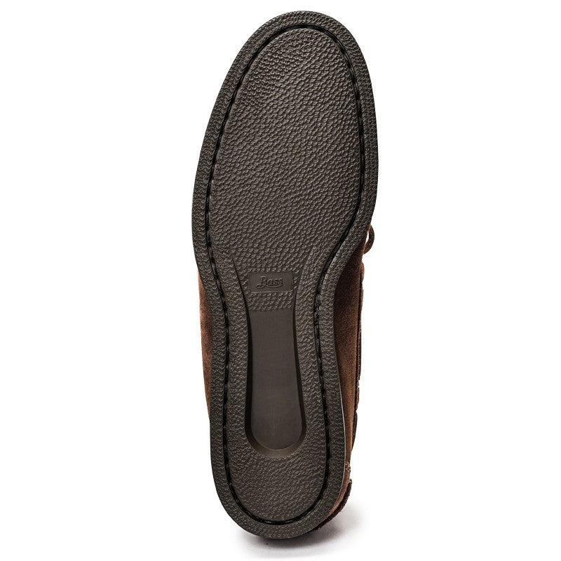 【NEW】12002 / MID BROWN SUEDE (RUBBER SOLE)