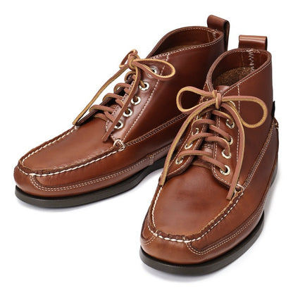 【New】12041G / MID BROWN LEATHER (RUBBER SOLE)