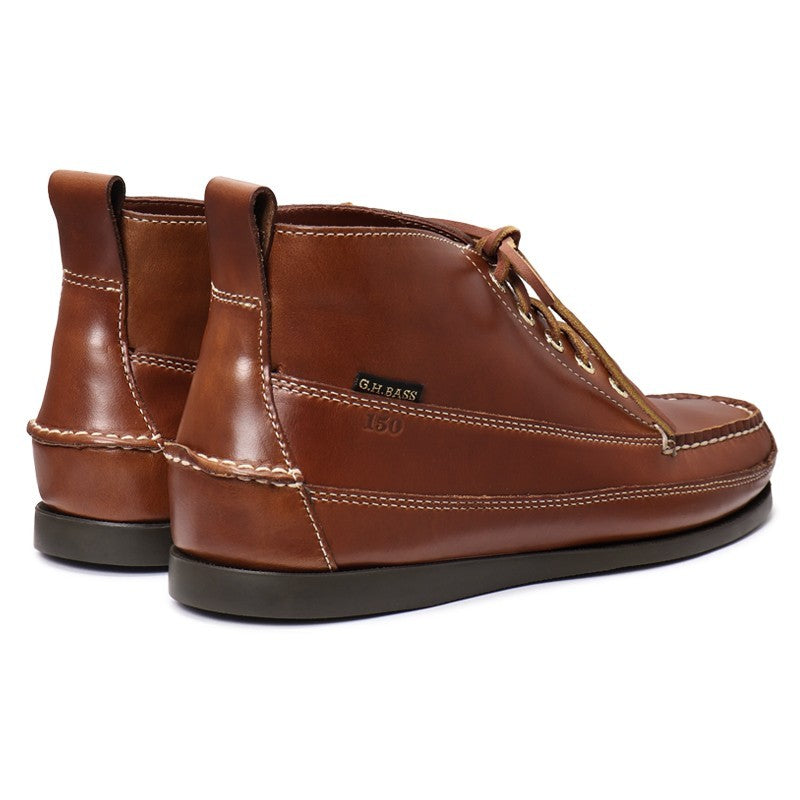 【New】12041G / MID BROWN LEATHER (RUBBER SOLE)