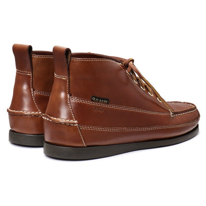 【New】12041G / MID BROWN LEATHER (RUBBER SOLE)
